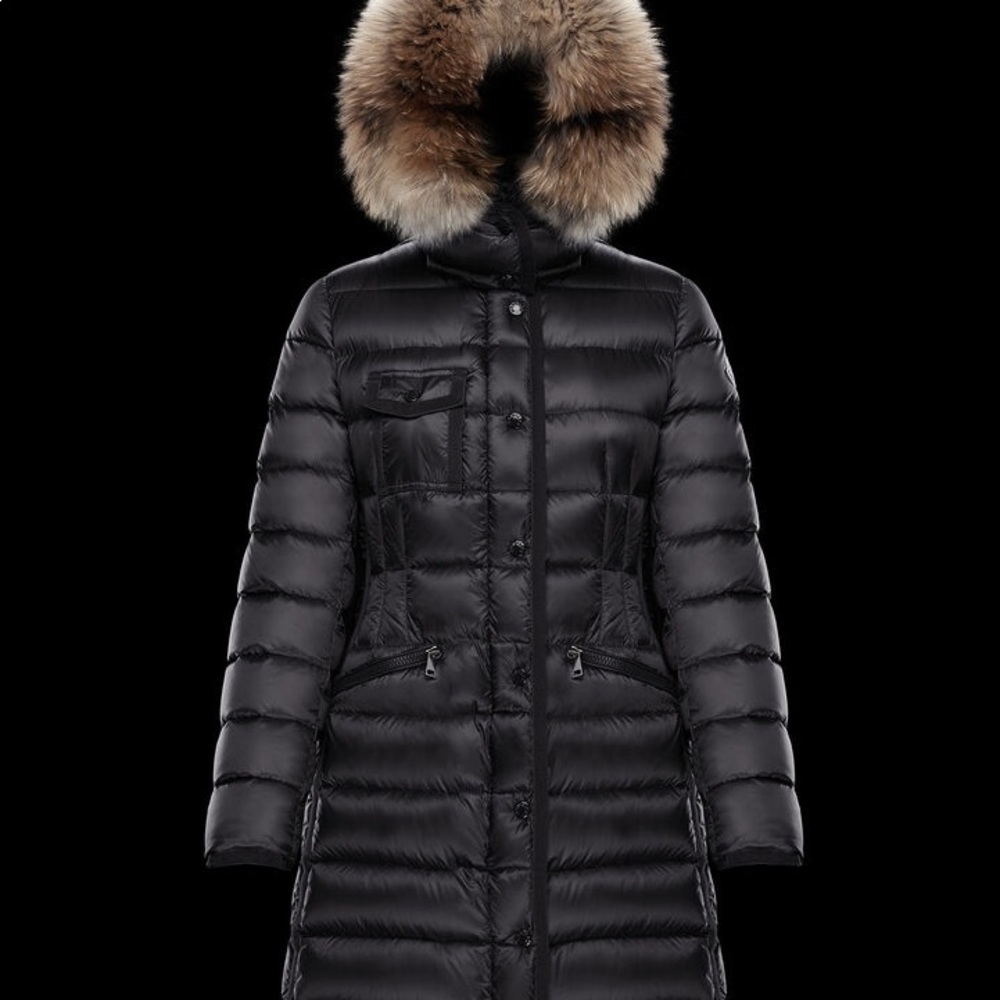 Moncler Hermifur Long Down Jacket